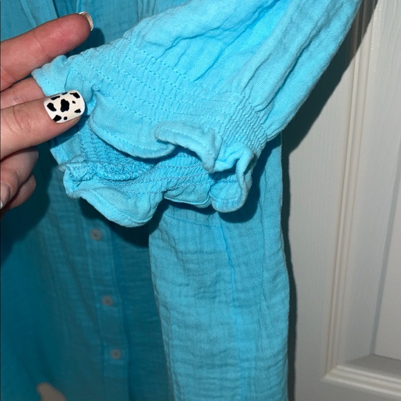 Blue Talbots Top - Picture 7 of 7